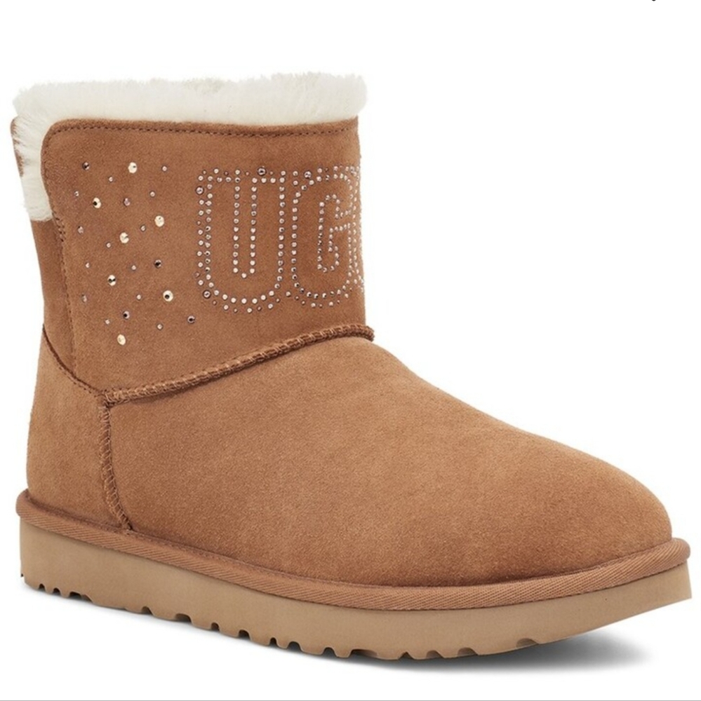 UGG Classic Gem Mini Bootie - Picture 2 of 4